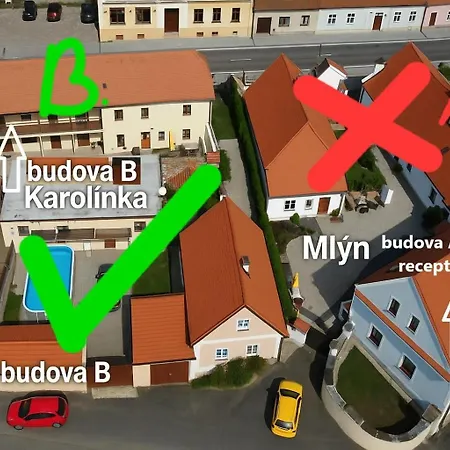 Hotel Mlyn Karolinka Vranov nad Dyji