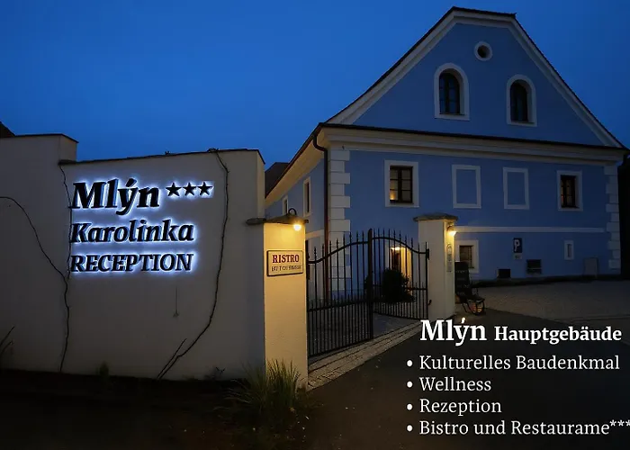 Hotel Mlyn Karolinka Vranov nad Dyjí